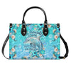 Bigcrowns SANDY TOES SUNKISSED NOSE DOLPHIN LEATHER HANDBAG O2708244
