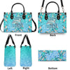 Bigcrowns SANDY TOES SUNKISSED NOSE DOLPHIN LEATHER HANDBAG O2708244