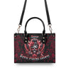 ZERO F GIVEN  SKULL MESSY BUN LEATHER HANDBAG  - TLNO2810244