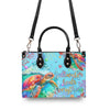 Bigcrowns SALTWATER HEALS EVERYTHING TURTLE LEATHER HANDBAG TYQY2705245