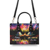 Bigcrowns MAKING MEMORIES ONE CAMPFIRE AT A TIME LEATHER HANDBAG W2705243