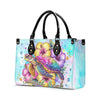 Salty Lil' Beach Turtle Leather Handbag