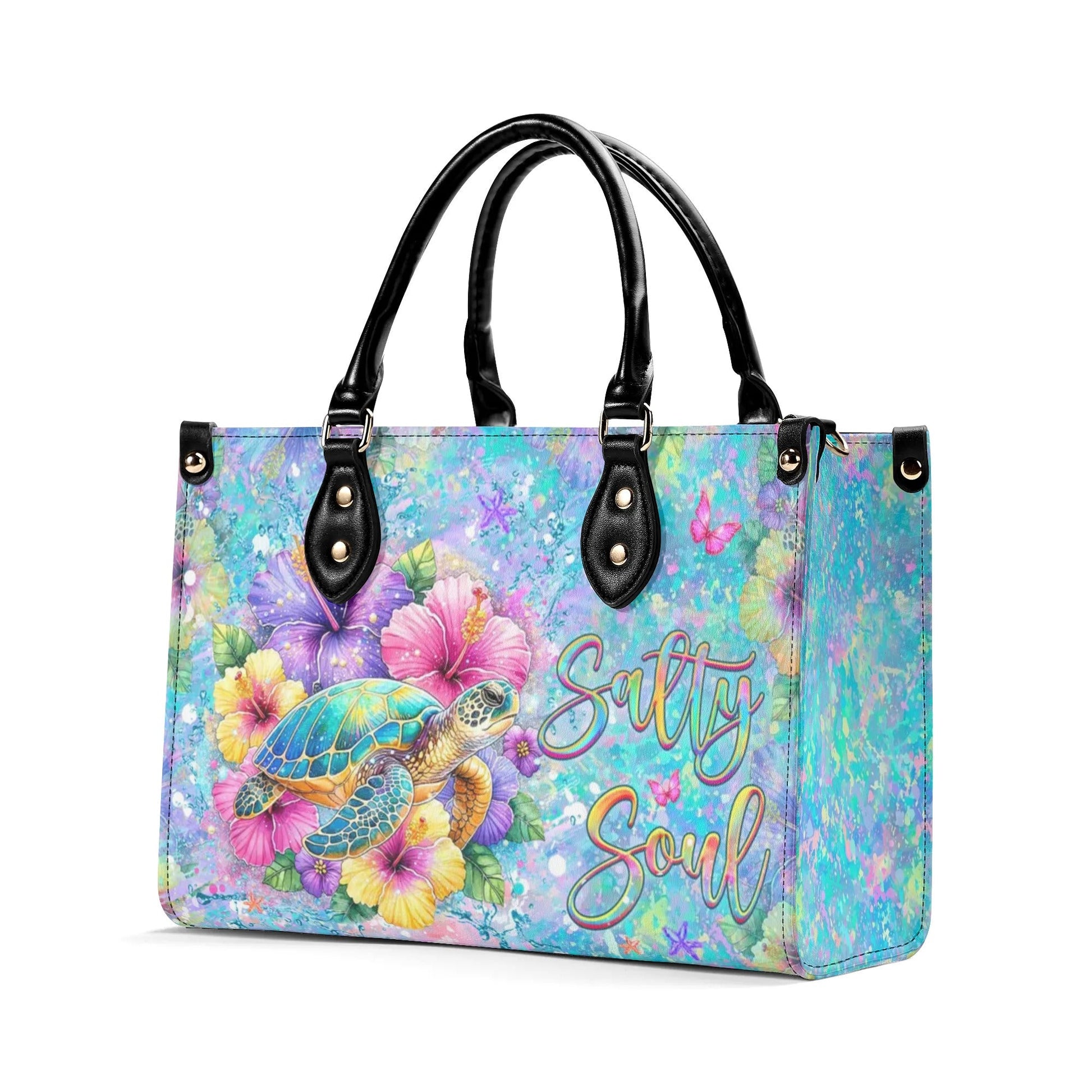 Bigcrowns SALTY SOUL TURTLE LEATHER HANDBAG G0608244