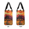Bigcrowns CAMPING SCENE LEATHER HANDBAG N1208244