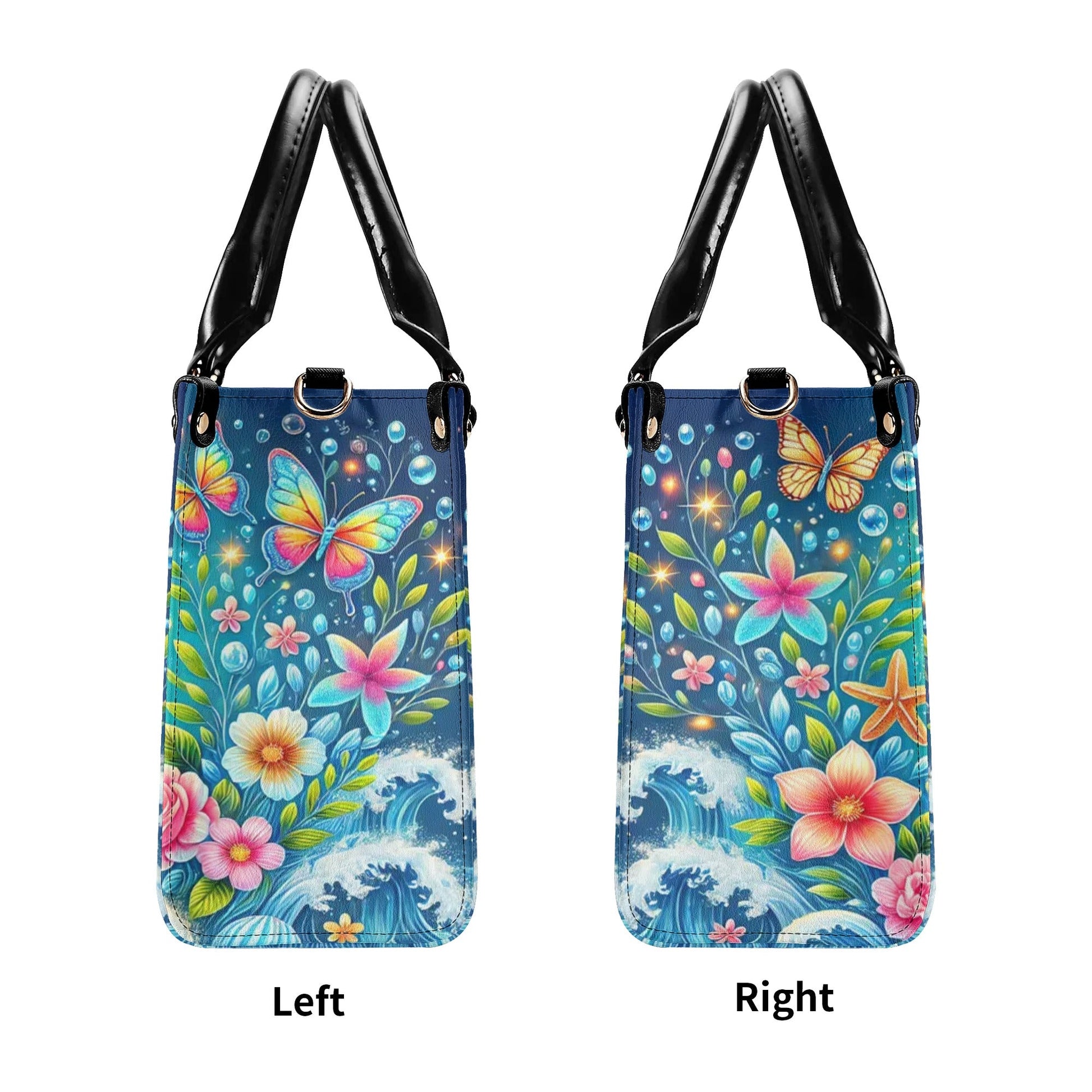 Bigcrowns DOLPHIN MOON LEATHER HANDBAG W2706243