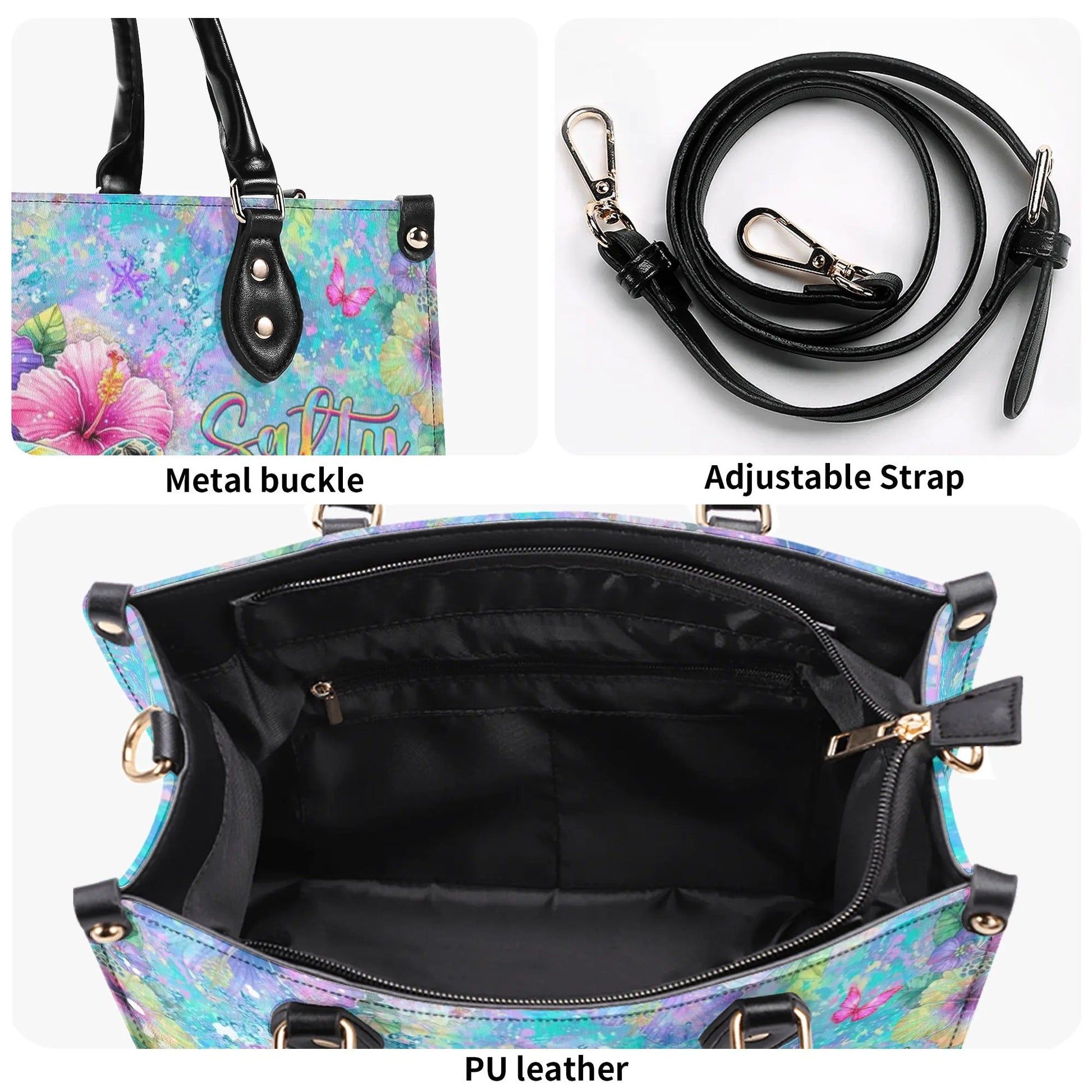 Bigcrowns SALTY SOUL TURTLE LEATHER HANDBAG G0608244
