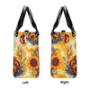 SHE IS SUNSHINE SUNFLOWER SKULL LEATHER HANDBAG - TLNT2406243