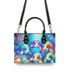 Bigcrowns OCEAN TURTLES LEATHER HANDBAG N0907243