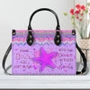 Bigcrowns SOME GIRLS ARE JUST BORN STARFISH LEATHER HANDBAG T2106244
