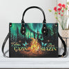 Bigcrowns STAR GAZIN' FIRE BLAZIN' LEATHER HANDBAG YHDU0306244