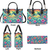 Bigcrowns SEA TURTLE FLOWER LEATHER HANDBAG Z1907244
