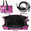 DON'T TRY TO FIGURE ME OUT SKULL REAPER ROSE LEATHER HANDBAG - TLTR3007245