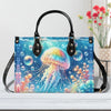 Bigcrowns AS FREE AS THE OCEAN LEATHER HANDBAG YHDU1207242