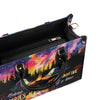 Bigcrowns MAKING MEMORIES ONE CAMPFIRE AT A TIME LEATHER HANDBAG W2705243