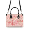 Bigcrowns SMELL THE SEA FEEL THE BREEZE WHALE LEATHER HANDBAG G1308244