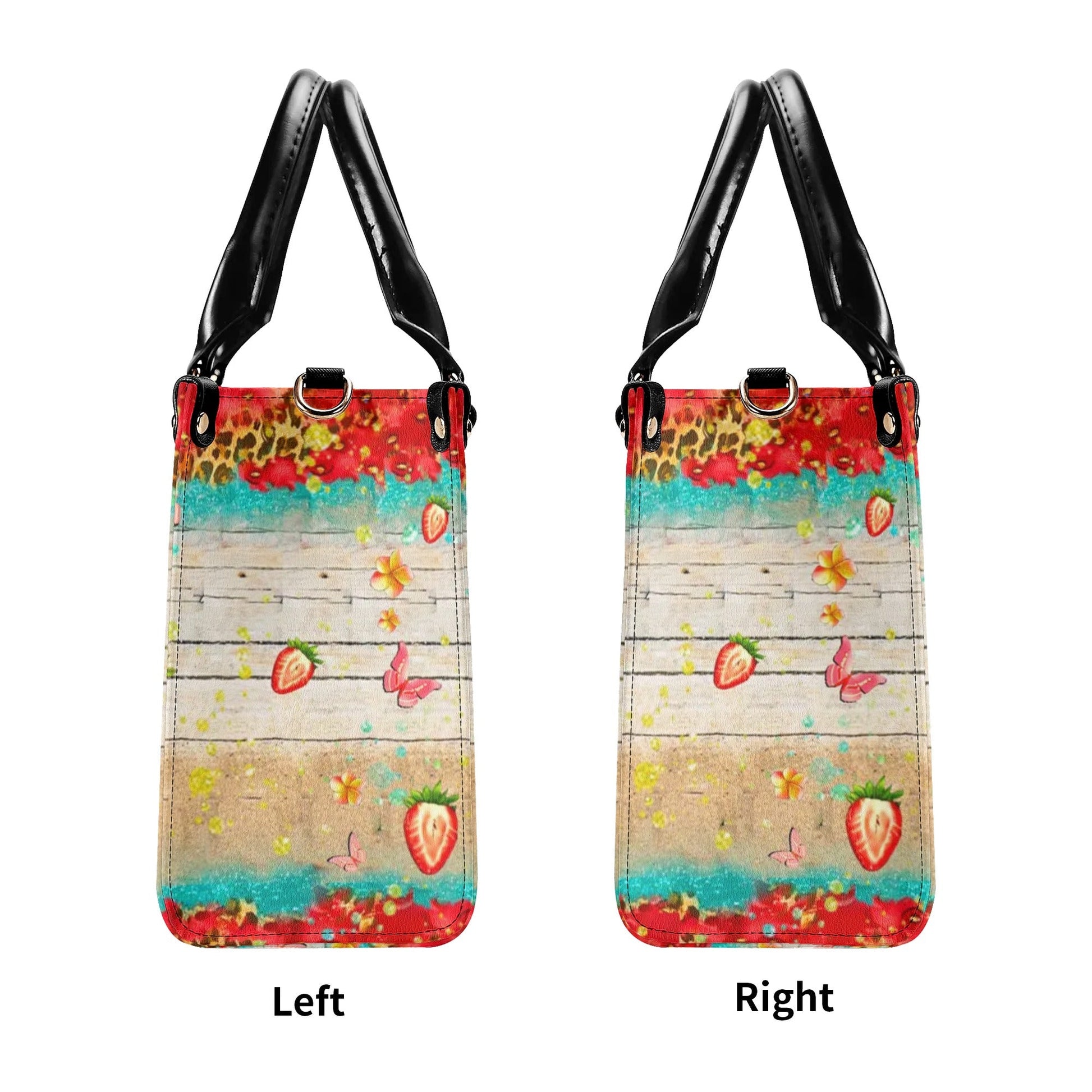 Bigcrowns DRINK IN MY HAND TOES IN THE SAND LEATHER HANDBAG N2506244