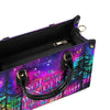 Bigcrowns NOT ALL WHO WANDER ARE LOST LEATHER HANDBAG T0509243