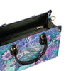 Bigcrowns SEA TURTLE FLORAL LEATHER HANDBAG T1206245