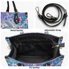 Bigcrowns SEA TURTLE FLORAL LEATHER HANDBAG T1206245