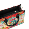 Bigcrowns DRINK IN MY HAND TOES IN THE SAND LEATHER HANDBAG N2506244