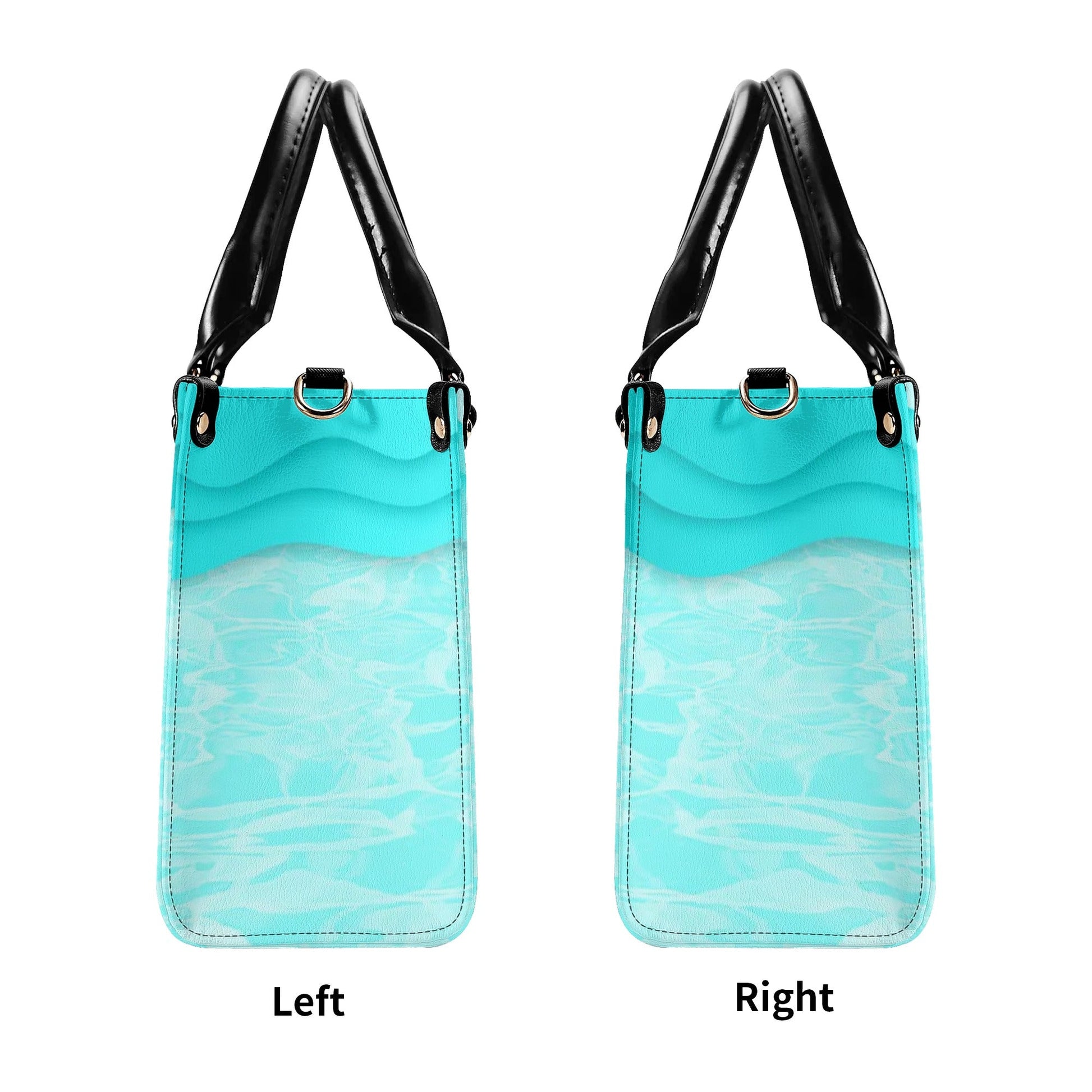 Bigcrowns SMELL THE SEA FEEL THE BREEZE LEATHER HANDBAG N1706242