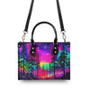 Bigcrowns NOT ALL WHO WANDER ARE LOST LEATHER HANDBAG T0509243