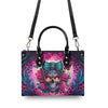 SKULL LEOPARD LEATHER HANDBAG - TLTW1106245