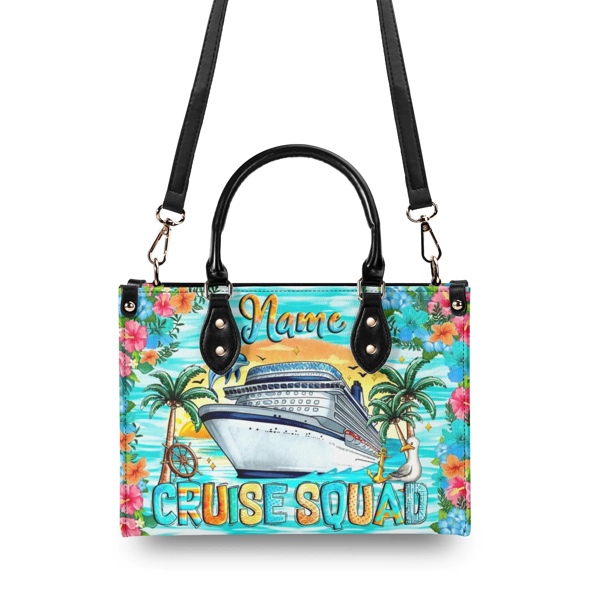 Bigcrowns CRUISE SQUAD LEATHER HANDBAG TYTM1707243