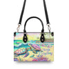 Bigcrowns SALTWATER HEALS EVERYTHING LEATHER HANDBAG N0807244