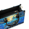 Bigcrowns SALTWATER HEALS EVERYTHING TURTLE LEATHER HANDBAG TLPQ0810244
