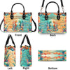 Bigcrowns SMELL THE SEA FEEL THE BREEZE SEAHORSE LEATHER HANDBAG T2407244