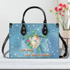 As Free As The Ocean Turtle Leather Handbag