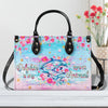 Dolphin Is My Spirit Animal Leather Handbag