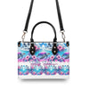 Bigcrowns SALTY SOUL FLOWER TURTLE LEATHER HANDBAG TLPQ1607241