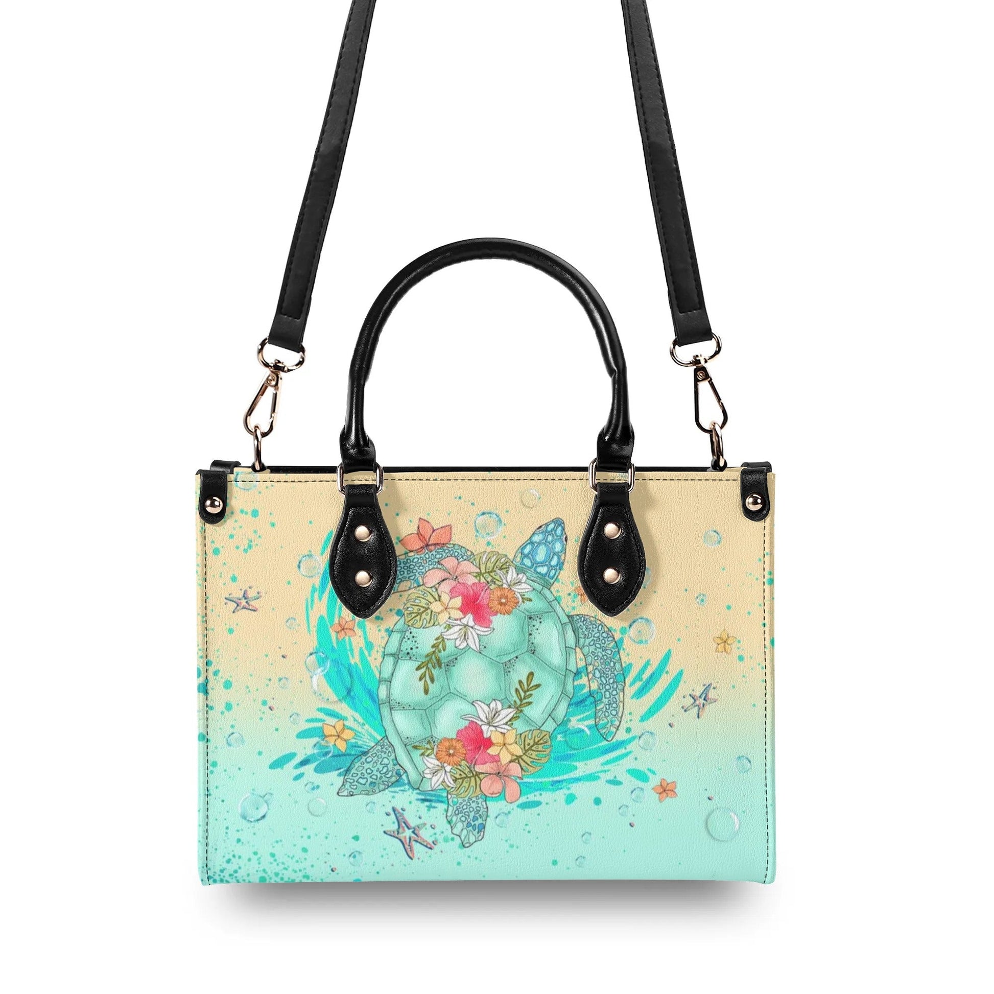 Bigcrowns SALTWATER HEALS EVERYTHING LEATHER HANDBAG T2207244