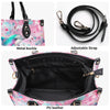 Bigcrowns DOLPHIN FLORAL LEATHER HANDBAG T1107242
