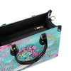 Bigcrowns DON'T WORRY BEACH HAPPY LEATHER HANDBAG T0407244