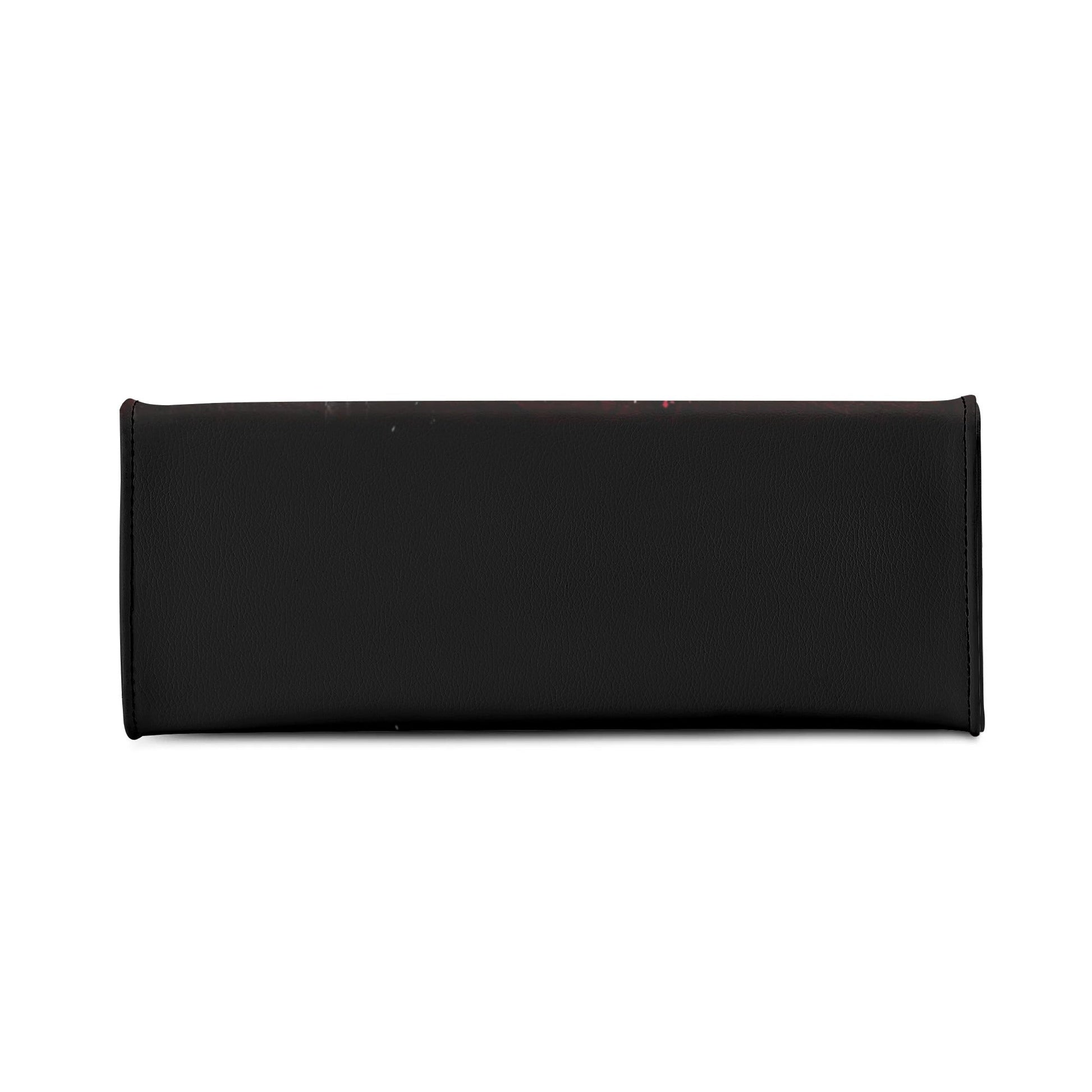 SUGAR SKULL ROSE LEATHER HANDBAG - TLTW0406242