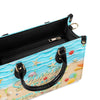 Bigcrowns SALTWATER HEALS EVERYTHING LEATHER HANDBAG N1806242