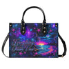 Bigcrowns EVERYTHING IS BETTER LEATHER HANDBAG O2905243