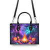 Bigcrowns GLOWING CAMPFIRE HALLOWEEN LEATHER HANDBAG YHDU2608244