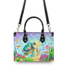 Bigcrowns SEA TURTLE LEATHER HANDBAG T2808241
