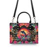 Bigcrowns SMELL THE SEA FEEL THE BREEZE DOLPHIN LEATHER HANDBAG R0107244