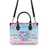 Bigcrowns DOLPHIN IS MY SPIRIT ANIMAL LEATHER HANDBAG TLPQ1806242