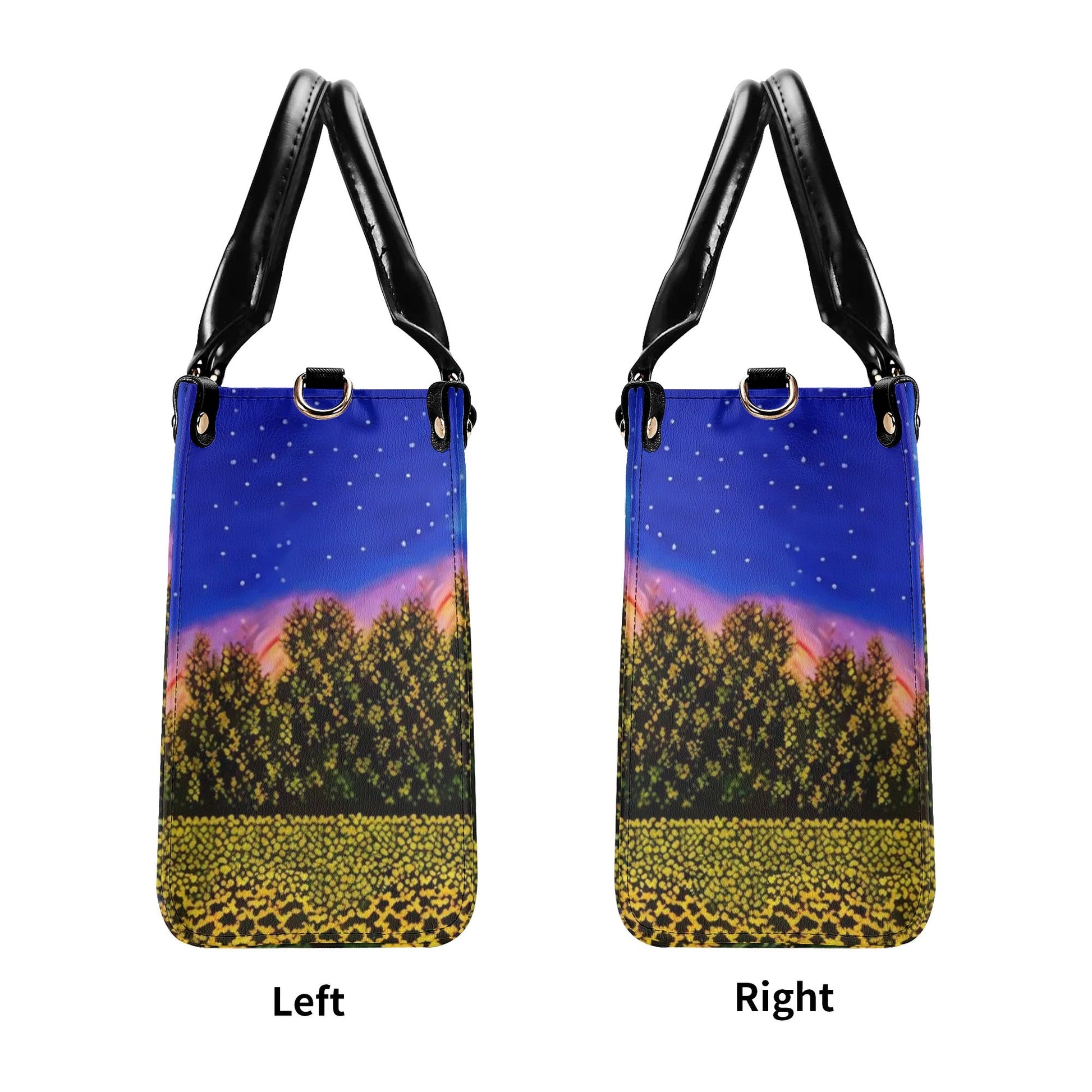 Bigcrowns COLORFUL CAMPING LEATHER HANDBAG N0708244