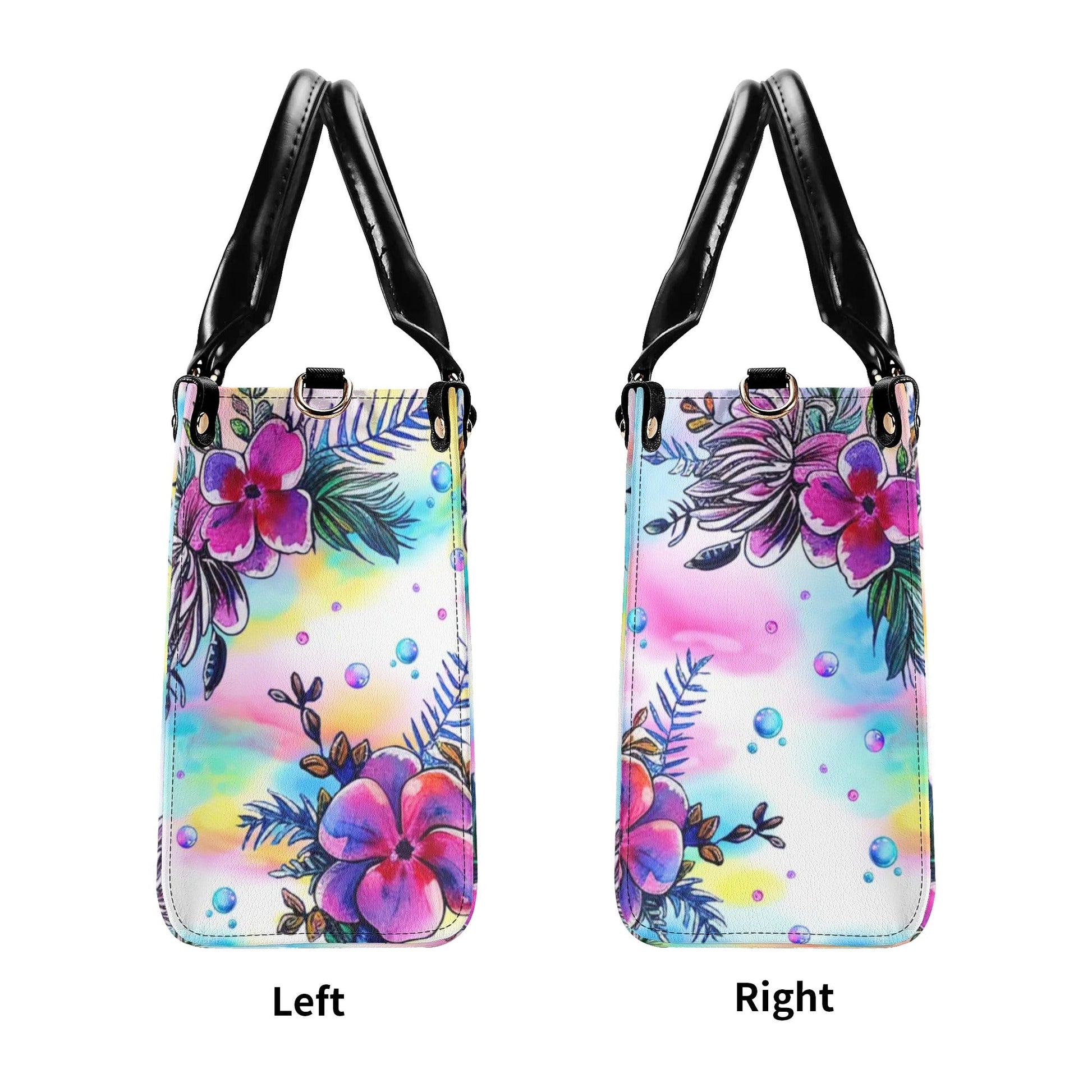 Bigcrowns DOLPHIN IS MY SPIRIT ANIMAL LEATHER HANDBAG Z2106244
