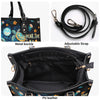 Bigcrowns SMELL THE SEA FEEL THE BREEZE TURTLE LEATHER HANDBAG W1610244