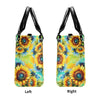 Bigcrowns LIFE IS BETTER WITH TURTLE SUNFLOWER LEATHER HANDBAG T2108244