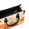 Bigcrowns LET'S GO GIRLS FLAMINGO LEATHER HANDBAG N0908244