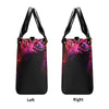 REAPER SKULL ROSE STORM LEATHER HANDBAG - TLTW1006241
